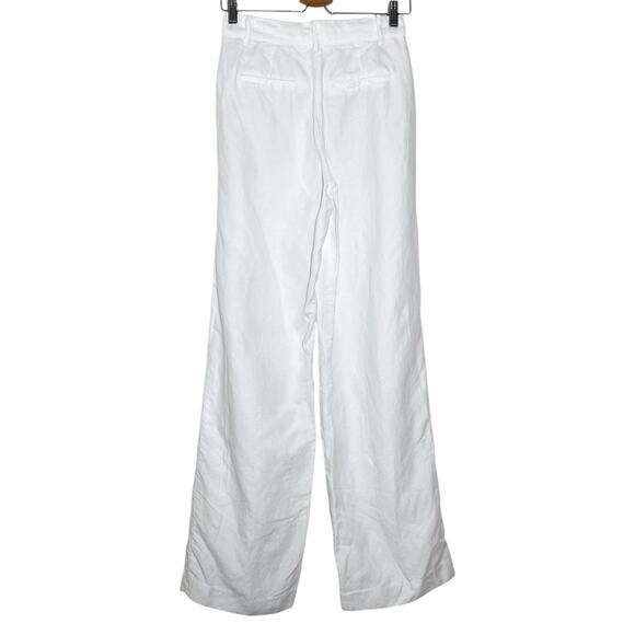Aritzia White Wide Leg effortless Pants - Picture 4 of 13